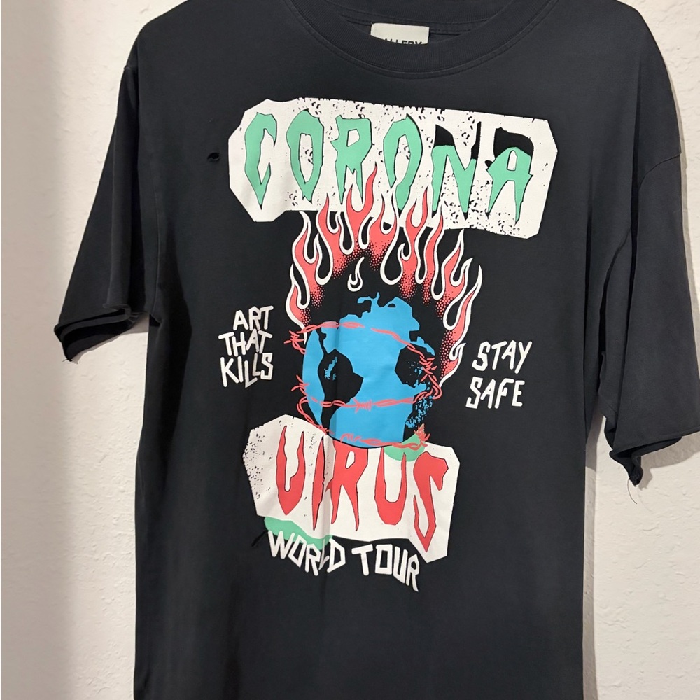 Gallery Dept Black T-Shirt